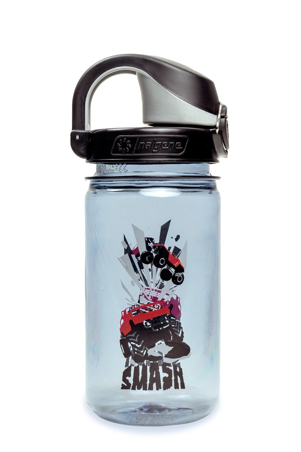 Nalgene product image: 12oz On-The-Fly Kids Lock-Top Bottle with Graphics C1 — 12oz On-The-Fly Kids Lock-Top Bottle with Graphics