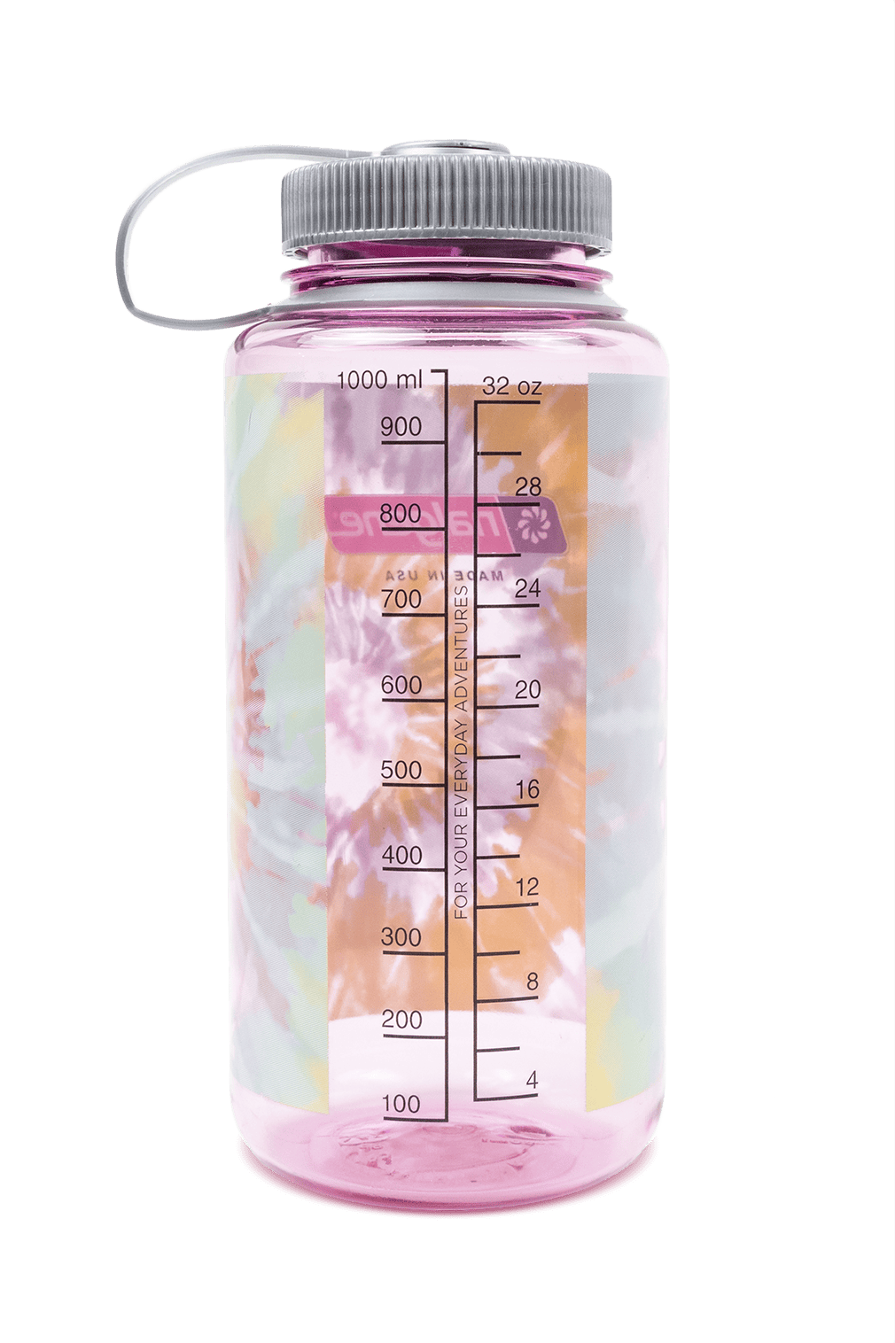 Nalgene product view: 32oz Wide Mouth Tie-Dye Print Bottles V2 — 32oz Wide Mouth Tie-Dye Print Bottles