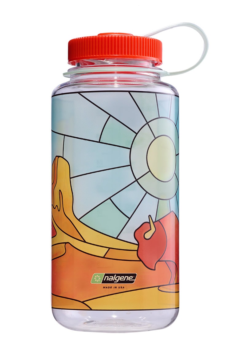 Nalgene product detail: 32oz Wide Mouth Stained Glass Print Bottles O7 — 32oz Wide Mouth Stained Glass Print Bottles