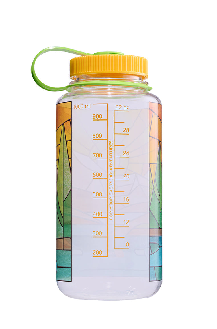 Nalgene product image: 32oz Wide Mouth Stained Glass Print Bottles O7 — 32oz Wide Mouth Stained Glass Print Bottles