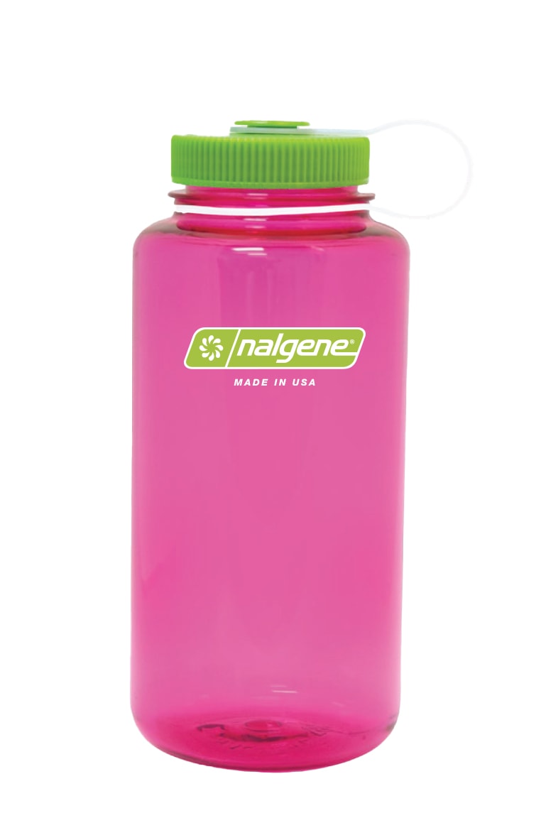 Nalgene product image: 32oz Wide Mouth Becca Pink Bottle A2 — 32oz Wide Mouth Becca Pink Bottle