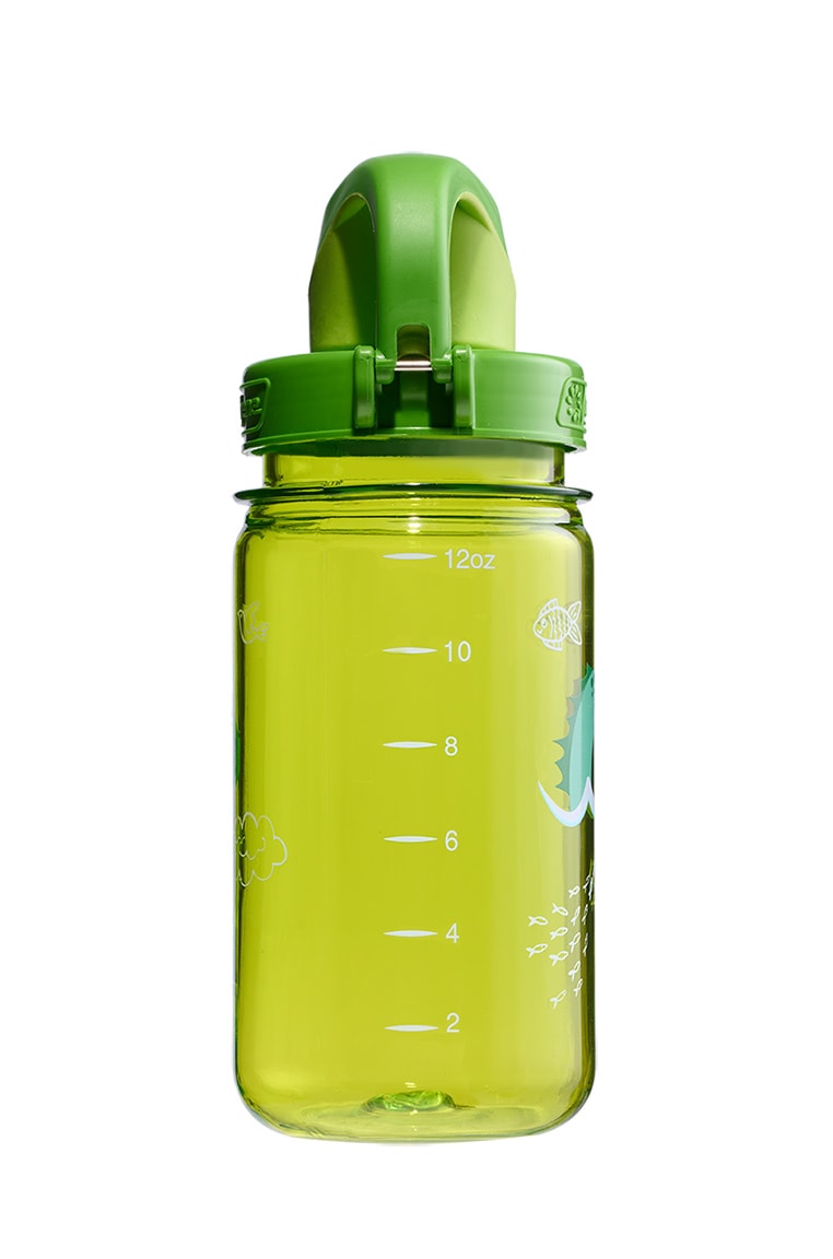 Nalgene product image: 12oz On-The-Fly Kids Lock-Top Bottle with Graphics E8 — 12oz On-The-Fly Kids Lock-Top Bottle with Graphics