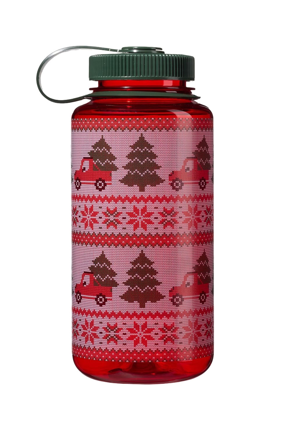 Nalgene product image: 32oz Wide Mouth Ugly Sweater Bottle G8 — 32oz Wide Mouth Ugly Sweater Bottle